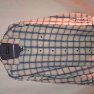 Men's ORVIS Pearl Snap Plaid Southwestern Cowboy Shirt Native Southwest Aztec